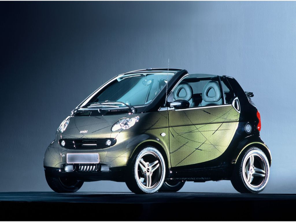 Smart City Cabrio//Крыша едет...